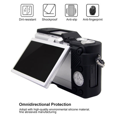 PULUZ Soft Silicone Protective Case for Panasonic Lumix GF10(Black) - Protective Case by PULUZ | Online Shopping UK | buy2fix
