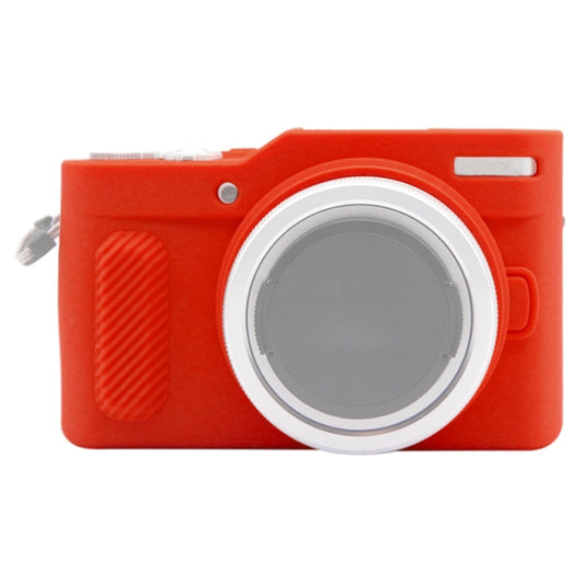 PULUZ Soft Silicone Protective Case for Panasonic Lumix GF10(Red) - Protective Case by PULUZ | Online Shopping UK | buy2fix