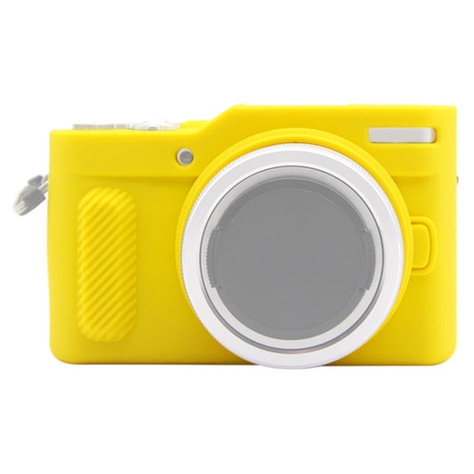 PULUZ Soft Silicone Protective Case for Panasonic Lumix GF10(Yellow) - Protective Case by PULUZ | Online Shopping UK | buy2fix