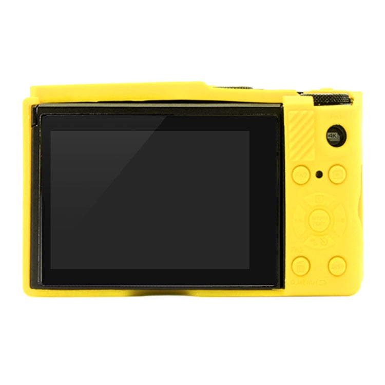 PULUZ Soft Silicone Protective Case for Panasonic Lumix  LX10(Yellow) - Protective Case by PULUZ | Online Shopping UK | buy2fix