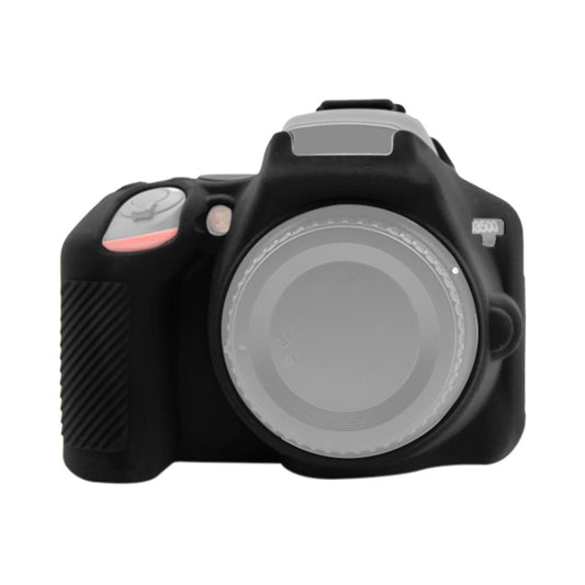 PULUZ Soft Silicone Protective Case for Nikon D3500(Black) - Protective Case by PULUZ | Online Shopping UK | buy2fix