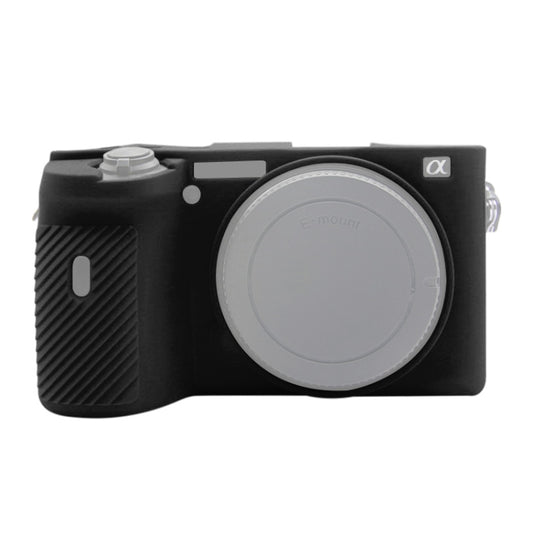 PULUZ Soft Silicone Protective Case for Sony A6600 / ILCE-6600(Black) - Protective Case by PULUZ | Online Shopping UK | buy2fix