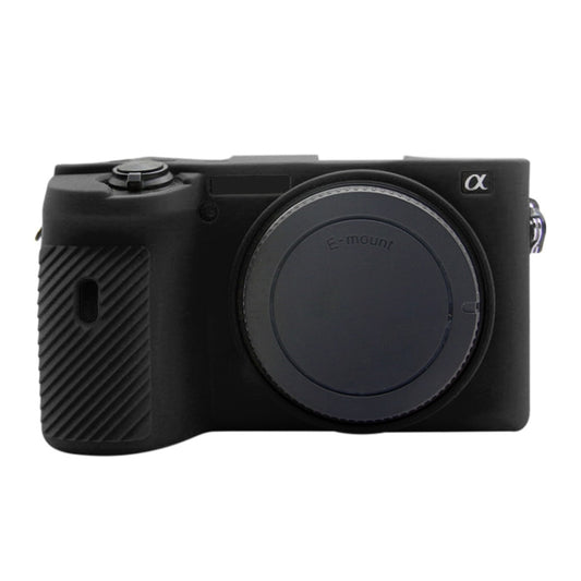 PULUZ Soft Silicone Protective Case for Sony A6600 / ILCE-6600(Black) - Protective Case by PULUZ | Online Shopping UK | buy2fix
