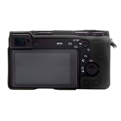 PULUZ Soft Silicone Protective Case for Sony A6600 / ILCE-6600(Black) - Protective Case by PULUZ | Online Shopping UK | buy2fix