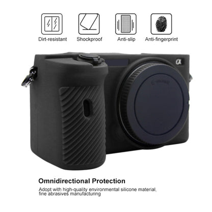 PULUZ Soft Silicone Protective Case for Sony A6600 / ILCE-6600(Black) - Protective Case by PULUZ | Online Shopping UK | buy2fix