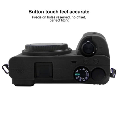 PULUZ Soft Silicone Protective Case for Sony A6600 / ILCE-6600(Black) - Protective Case by PULUZ | Online Shopping UK | buy2fix