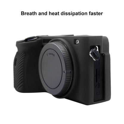PULUZ Soft Silicone Protective Case for Sony A6600 / ILCE-6600(Black) - Protective Case by PULUZ | Online Shopping UK | buy2fix