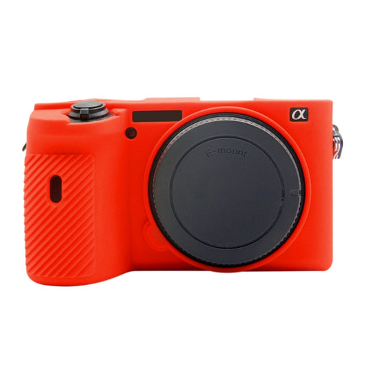 PULUZ Soft Silicone Protective Case for Sony A6600 / ILCE-6600(Red) - Protective Case by PULUZ | Online Shopping UK | buy2fix