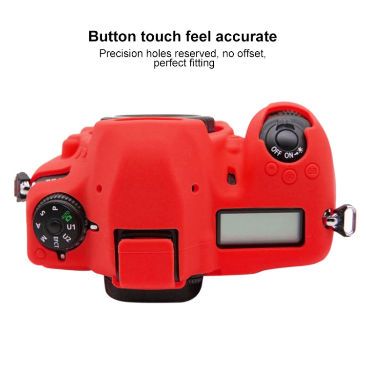 PULUZ Soft Silicone Protective Case for Nikon D780(Red) - Protective Case by PULUZ | Online Shopping UK | buy2fix