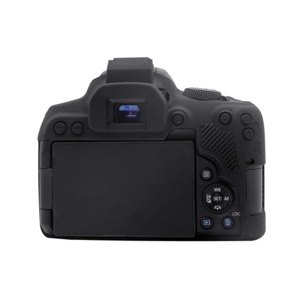 PULUZ Soft Silicone Protective Case for Canon EOS 850D(Black) - Protective Case by PULUZ | Online Shopping UK | buy2fix