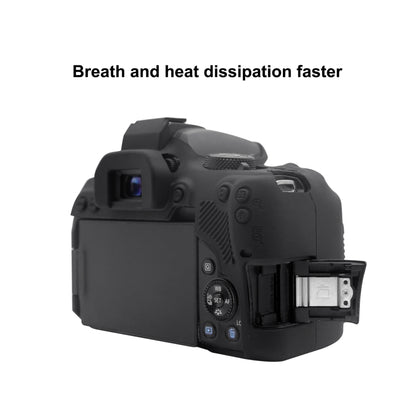 PULUZ Soft Silicone Protective Case for Canon EOS 850D(Black) - Protective Case by PULUZ | Online Shopping UK | buy2fix