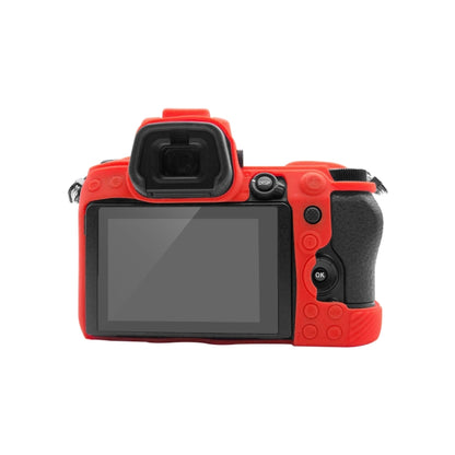 PULUZ Soft Silicone Protective Case for Nikon Z6 II(Red) - Protective Case by PULUZ | Online Shopping UK | buy2fix