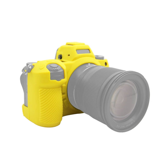 PULUZ Soft Silicone Protective Case for Nikon Z6 II(Yellow) - Protective Case by PULUZ | Online Shopping UK | buy2fix