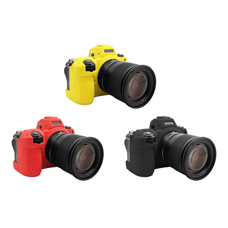 PULUZ Soft Silicone Protective Case for Nikon Z6 II(Red) - Protective Case by PULUZ | Online Shopping UK | buy2fix
