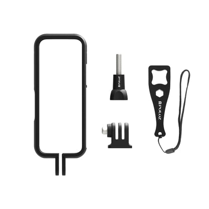 For Insta360 X3 PULUZ ABS Protective Frame with Adapter Mount & Screw(Black) by PULUZ