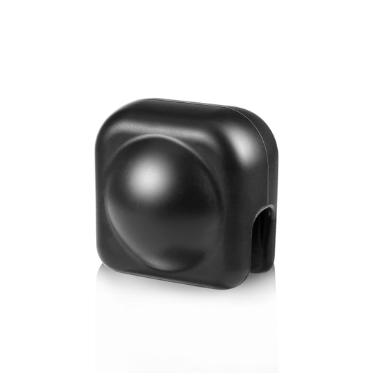 For Insta360 X3 PULUZ Silicone Protective  Lens Cover(Black) - Len Accessories by PULUZ | Online Shopping UK | buy2fix