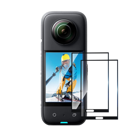 For Insta360 X3 PULUZ 2pcs Curved  HD Screen Film(Transparent) - Protective Film & Stickers by PULUZ | Online Shopping UK | buy2fix