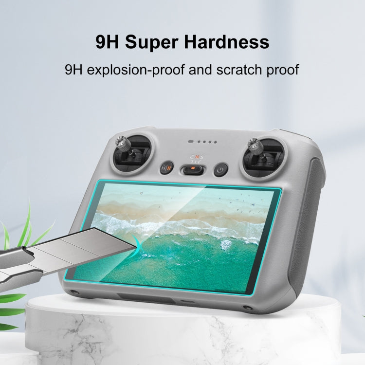 For DJI RC / RC 2 PULUZ Remote Control Screen Tempered Glass Film(Transparent) - Others by PULUZ | Online Shopping UK | buy2fix