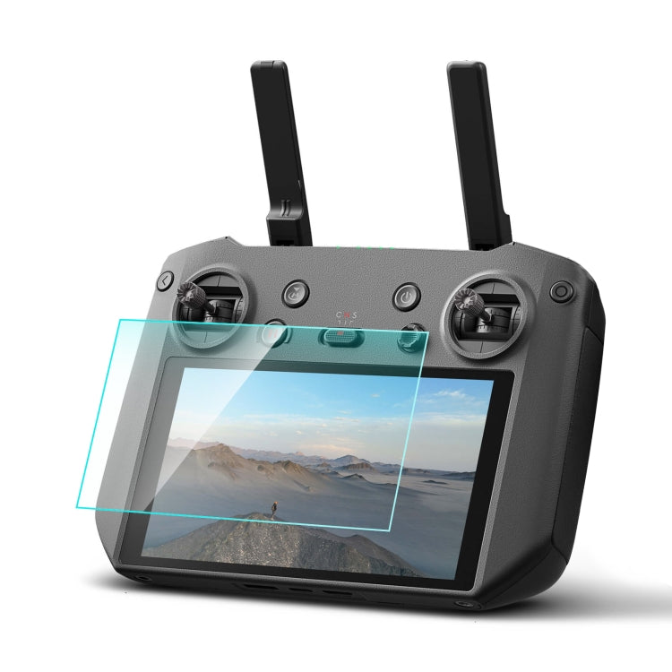 For DJI RC Pro PULUZ Remote Control Screen Tempered Glass Film (Transparent) - Others by PULUZ | Online Shopping UK | buy2fix