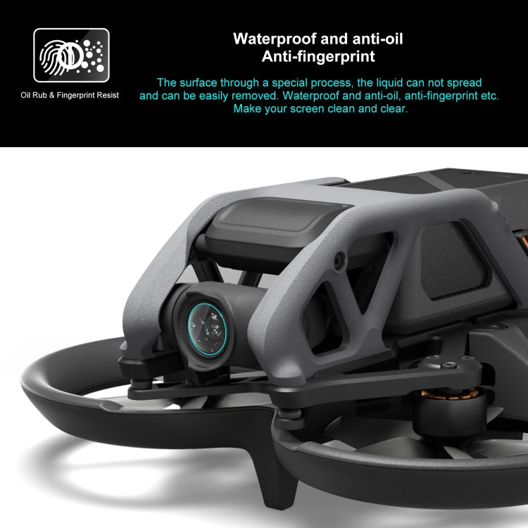 For DJI Avata PULUZ 2pcs Tempered Glass Drone Lens Film(Transparent) - Other by buy2fix | Online Shopping UK | buy2fix