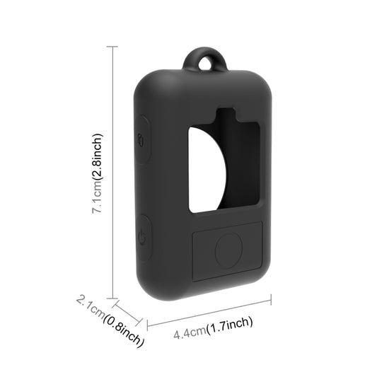 PULUZ Silicone Protective Case for Insta360 One X / X2 / X3 / RS Remote Control(Black) - Case & Bags by PULUZ | Online Shopping UK | buy2fix