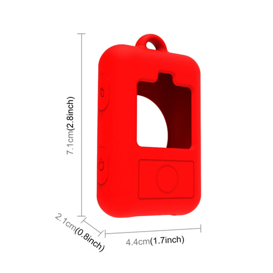PULUZ Silicone Protective Case for Insta360 One X / X2 / X3 / RS Remote Control(Red) - Case & Bags by PULUZ | Online Shopping UK | buy2fix