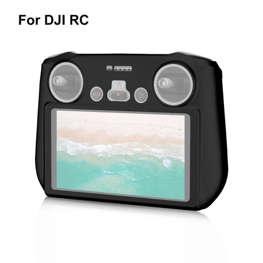 For DJI Mini 3 Pro / DJI RC with Screen PULUZ Silicone Protective Case(Black) - Carry Cases & Bags by PULUZ | Online Shopping UK | buy2fix