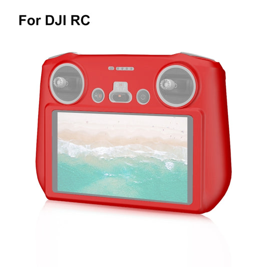 For DJI Mini 3 Pro / DJI RC with Screen PULUZ Silicone Protective Case(Red) - Carry Cases & Bags by PULUZ | Online Shopping UK | buy2fix