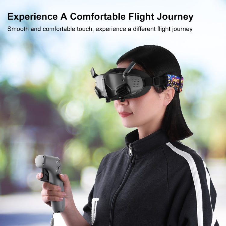 For DJI Avata Goggles 2 PULUZ Flying Eye Mask Silicone Protective Case(Black) by PULUZ