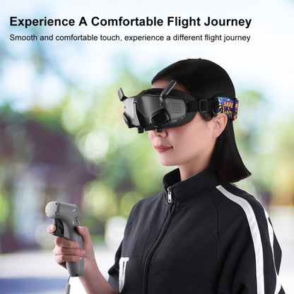 For DJI Avata Goggles 2 PULUZ Flying Eye Mask Silicone Protective Case(Black) by PULUZ