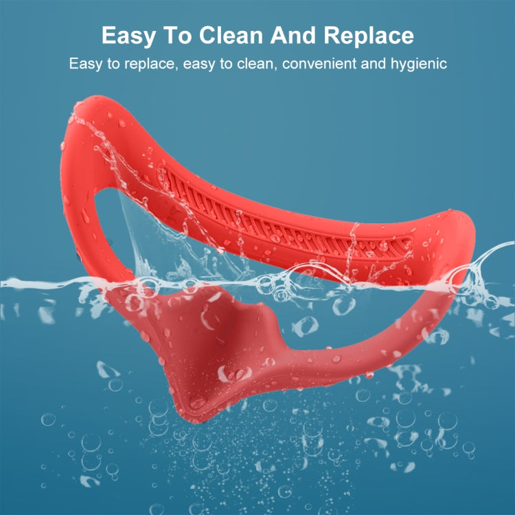 For DJI Avata Goggles 2 PULUZ Flying Eye Mask Silicone Protective Case(Red) by PULUZ