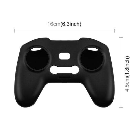 For DJI FPV Combo Remote Control PULUZ Silicone Protective Case (Black) - Cases & Bags by PULUZ | Online Shopping UK | buy2fix
