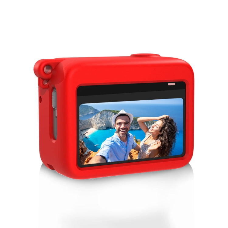 For Insta360 GO 3 / GO 3S PULUZ Camera Charging Case Silicone Case (Red) - Case & Bags by PULUZ | Online Shopping UK | buy2fix