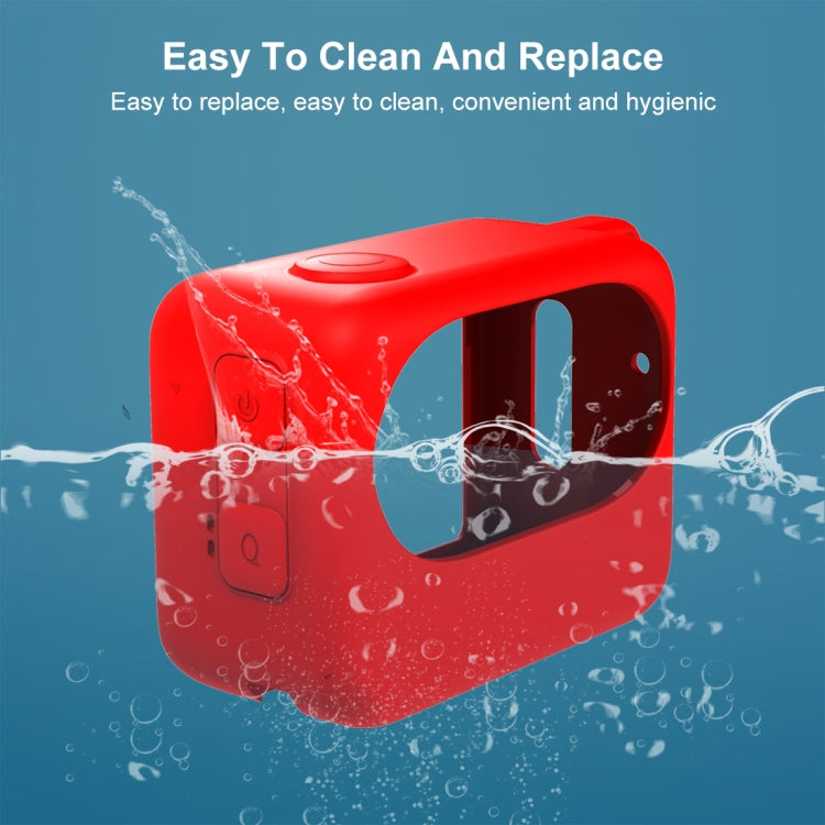 For Insta360 GO 3 / GO 3S PULUZ Camera Charging Case Silicone Case (Red) - Case & Bags by PULUZ | Online Shopping UK | buy2fix
