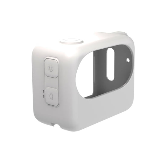 For Insta360 GO 3 / GO 3S PULUZ Camera Charging Case Silicone Case (White) - Case & Bags by PULUZ | Online Shopping UK | buy2fix