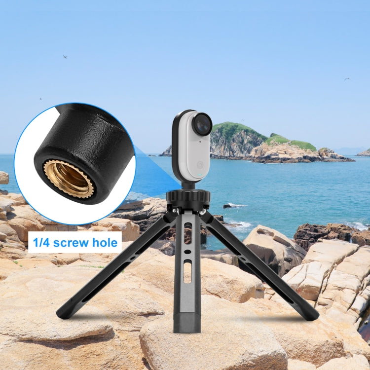 For Insta360 GO 3 / GO 3S PULUZ Body Magnetic Plastic Protective Frame Cage (Black) - Mount & Holder by PULUZ | Online Shopping UK | buy2fix