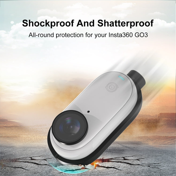 For Insta360 GO 3 / GO 3S PULUZ Body Magnetic Plastic Protective Frame Cage (Black) - Mount & Holder by PULUZ | Online Shopping UK | buy2fix