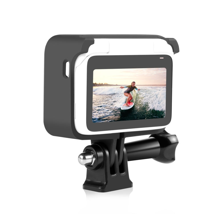 For Insta360 GO 3 / GO 3S PULUZ Camera Battery Case Cooling Plastic Protective Frame (Black) - Mount & Holder by PULUZ | Online Shopping UK | buy2fix