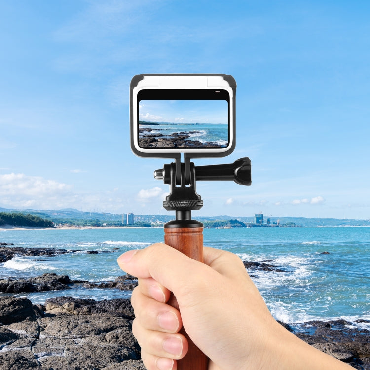 For Insta360 GO 3 / GO 3S PULUZ Camera Battery Case Cooling Plastic Protective Frame (Black) - Mount & Holder by PULUZ | Online Shopping UK | buy2fix