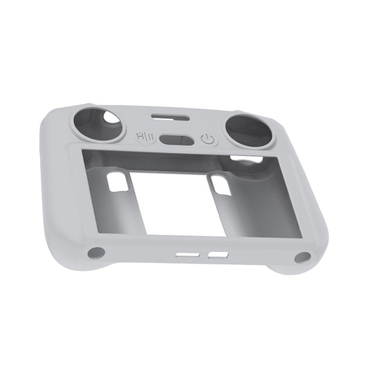 For DJI Mini 4 Pro / Air 3 Remote Control / DJI RC 2 with Screen PULUZ Silicone Protective Case (Grey) - Carry Cases & Bags by PULUZ | Online Shopping UK | buy2fix