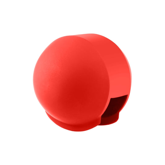 For Insta360 X3 / X4 PULUZ Invisible Dive Case Lens Guard Silicone Protective Cover (Red) - Len Accessories by PULUZ | Online Shopping UK | buy2fix