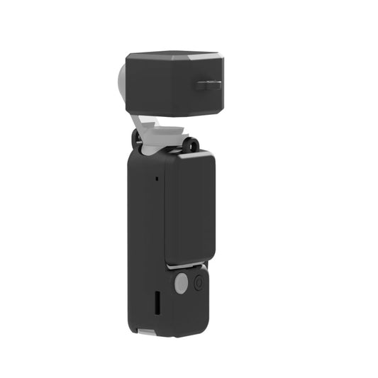 For DJI OSMO Pocket 3 PULUZ  3 in 1 Silicone Cover Case Set (Black) - Case & Bags by PULUZ | Online Shopping UK | buy2fix