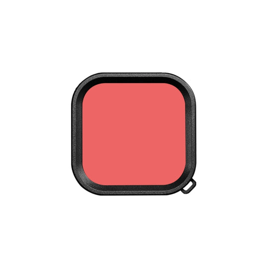 PULUZ Square Housing Diving Color Lens Filter For GoPro HERO13 Black /12 Black /11 Black /10 Black /9 Black, Only for PU527 Diving Case(Pink) - Lens Filter by PULUZ | Online Shopping UK | buy2fix