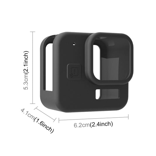 For GoPro Hero11 Black Mini PULUZ Silicone Protective Case(Black) - Silicone Cases by PULUZ | Online Shopping UK | buy2fix