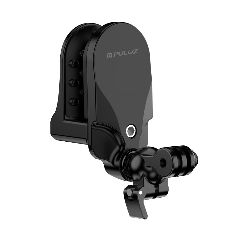 PULUZ Motorcycle Helmet Chin Clamp Mount for GoPro and Other Action Cameras (Black) by PULUZ