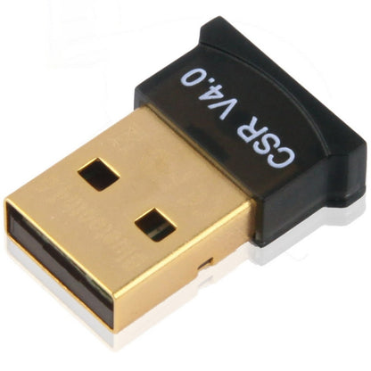 Micro Bluetooth 4.0 + EDR USB Adapter(V4.0), Transmission Distance: 30m(Black) by buy2fix
