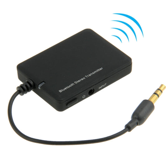 Bluetooth 2.1 Stereo Transmitter for iPhone, Samsung, HTC, Sony, Google, Huawei, Xiaomi and other Smartphones, Function Range: 10meters (Black) - Audio Receiver Transmitter by buy2fix | Online Shopping UK | buy2fix