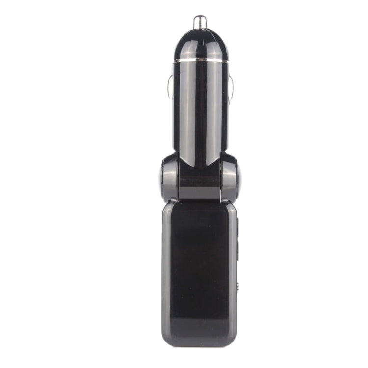 BC-06 Bluetooth Car Kit FM Transmitter Car MP3 Player with LED Display 2 USB Charger & Handsfree Function(Black) - Bluetooth Car Kits by buy2fix | Online Shopping UK | buy2fix