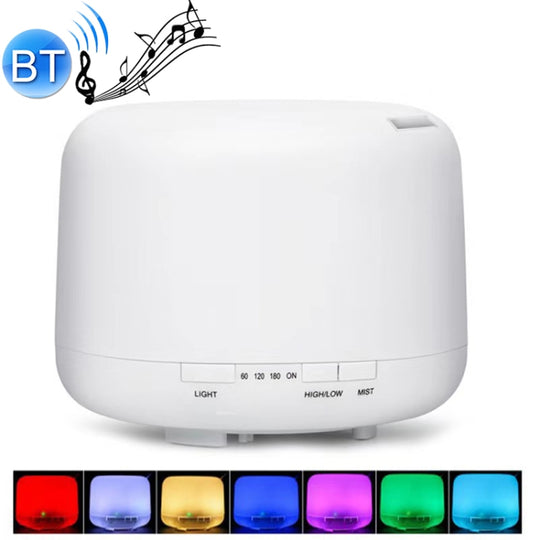Diffuseur d'arômes à ultrasons avec lumières LED colorées (prise américaine) (blanc)
