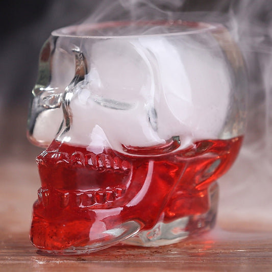 Crystal Skull Head Vodka Whiskey Shot Glass(Transparent) - Vacuum Thermoses & Cups by buy2fix | Online Shopping UK | buy2fix